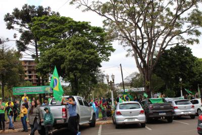 Motociata da IndependÃªncia foi realizada em Laranjeiras do Sul (07/09)