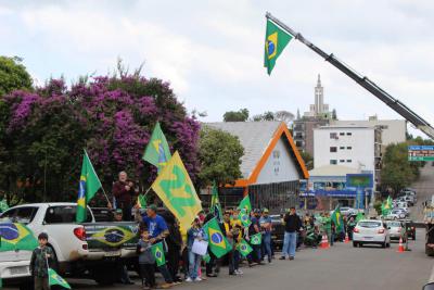 Motociata da IndependÃªncia foi realizada em Laranjeiras do Sul (07/09)