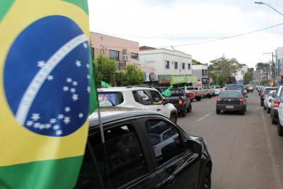 Motociata da IndependÃªncia foi realizada em Laranjeiras do Sul (07/09)