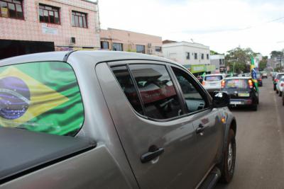 Motociata da IndependÃªncia foi realizada em Laranjeiras do Sul (07/09)