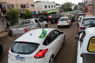 Motociata da IndependÃªncia foi realizada em Laranjeiras do Sul (07/09)