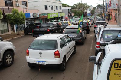 Motociata da IndependÃªncia foi realizada em Laranjeiras do Sul (07/09)