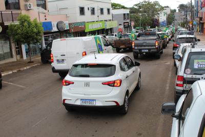 Motociata da IndependÃªncia foi realizada em Laranjeiras do Sul (07/09)