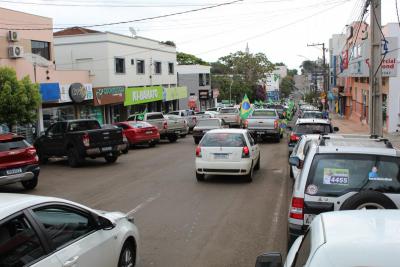 Motociata da IndependÃªncia foi realizada em Laranjeiras do Sul (07/09)