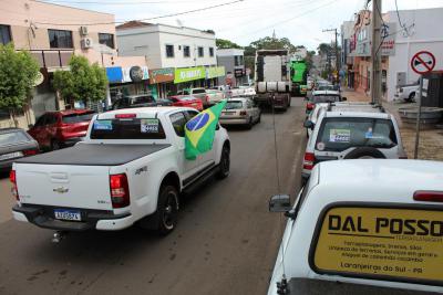 Motociata da IndependÃªncia foi realizada em Laranjeiras do Sul (07/09)