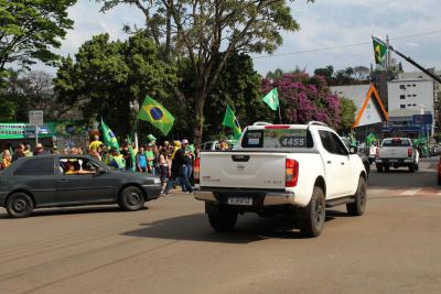 Motociata da IndependÃªncia foi realizada em Laranjeiras do Sul (07/09)