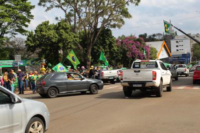 Motociata da IndependÃªncia foi realizada em Laranjeiras do Sul (07/09)