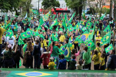 Motociata da IndependÃªncia foi realizada em Laranjeiras do Sul (07/09)