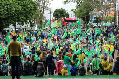 Motociata da IndependÃªncia foi realizada em Laranjeiras do Sul (07/09)