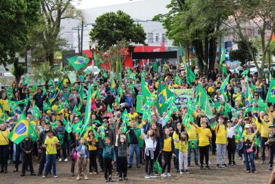 Motociata da IndependÃªncia foi realizada em Laranjeiras do Sul (07/09)