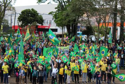 Motociata da IndependÃªncia foi realizada em Laranjeiras do Sul (07/09)