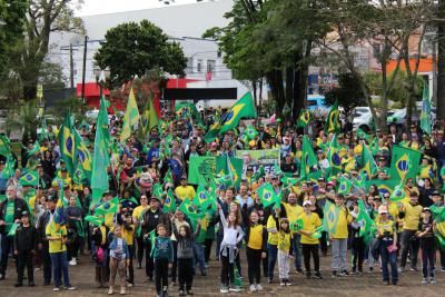 Motociata da IndependÃªncia foi realizada em Laranjeiras do Sul (07/09)