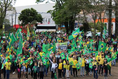 Motociata da IndependÃªncia foi realizada em Laranjeiras do Sul (07/09)