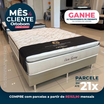 Setembro mÃªs do Cliente nos ColchÃµes Ortobom Laranjeiras 