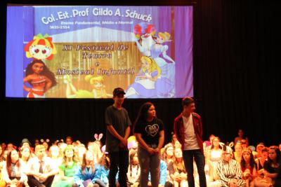 XI Festival de Teatro e MÃºsica Infantil do ColÃ©gio Gildo foi sucesso de pÃºblico