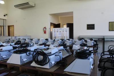 FÃ³rum Eleitoral da Comarca de Laranjeiras do Sul estÃ¡ realizando a Cerimonia de LacraÃ§Ã£o das Urnas EletrÃ´nicas