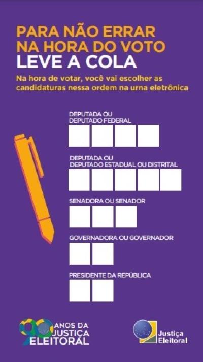 Ã‰ amanhÃ£! Se prepare para votar!