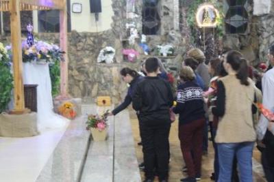 Com ParticipaÃ§Ã£o Da RCC e CTG EstÃ¢ncia do IguaÃ§u aconteceu o 4Âº dia da Novena da Padroeira em Laranjeiras do Sul