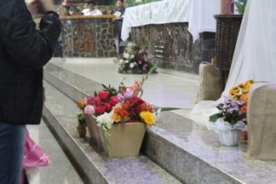 Com ParticipaÃ§Ã£o Da RCC e CTG EstÃ¢ncia do IguaÃ§u aconteceu o 4Âº dia da Novena da Padroeira em Laranjeiras do Sul