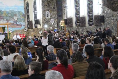 Novena de Aparecida em Laranjeiras do Sul teve a participaÃ§Ã£o da ACILS e Conselho da Mulher EmpresÃ¡ria
