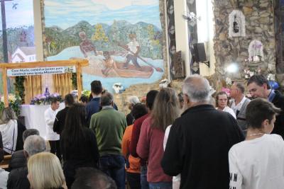 Novena de Aparecida em Laranjeiras do Sul teve a participaÃ§Ã£o da ACILS e Conselho da Mulher EmpresÃ¡ria