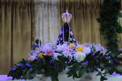 Devotos de Nossa Senhora Aparecida lotaram o SantuÃ¡rio para o 6Âº dia da Novena da Padroeira