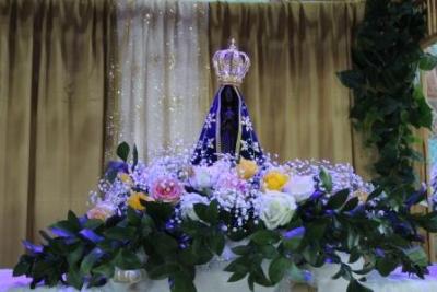 Devotos de Nossa Senhora Aparecida lotaram o SantuÃ¡rio para o 6Âº dia da Novena da Padroeira