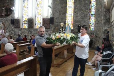 Devotos de Nossa Senhora Aparecida lotaram o SantuÃ¡rio para o 6Âº dia da Novena da Padroeira
