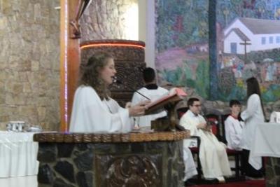 Devotos de Nossa Senhora Aparecida lotaram o SantuÃ¡rio para o 6Âº dia da Novena da Padroeira