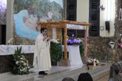 Devotos de Nossa Senhora Aparecida lotaram o SantuÃ¡rio para o 6Âº dia da Novena da Padroeira