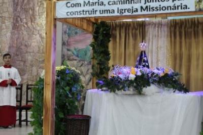 Devotos de Nossa Senhora Aparecida lotaram o SantuÃ¡rio para o 6Âº dia da Novena da Padroeira