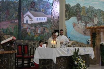 Devotos de Nossa Senhora Aparecida lotaram o SantuÃ¡rio para o 6Âº dia da Novena da Padroeira