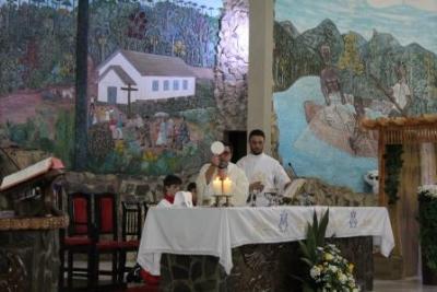 Devotos de Nossa Senhora Aparecida lotaram o SantuÃ¡rio para o 6Âº dia da Novena da Padroeira
