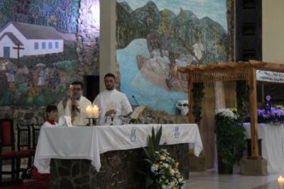 Devotos de Nossa Senhora Aparecida lotaram o SantuÃ¡rio para o 6Âº dia da Novena da Padroeira