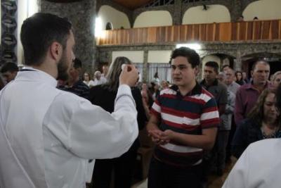 Devotos de Nossa Senhora Aparecida lotaram o SantuÃ¡rio para o 6Âº dia da Novena da Padroeira