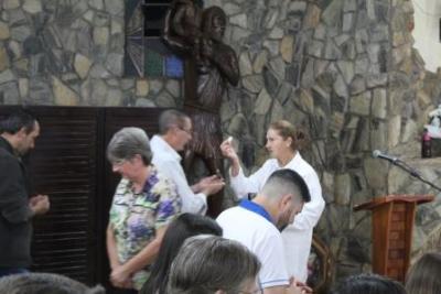 Devotos de Nossa Senhora Aparecida lotaram o SantuÃ¡rio para o 6Âº dia da Novena da Padroeira