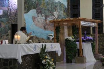 Devotos de Nossa Senhora Aparecida lotaram o SantuÃ¡rio para o 6Âº dia da Novena da Padroeira