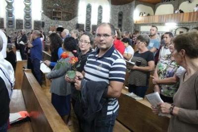 Devotos de Nossa Senhora Aparecida lotaram o SantuÃ¡rio para o 6Âº dia da Novena da Padroeira