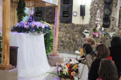Devotos de Nossa Senhora Aparecida lotaram o SantuÃ¡rio para o 6Âº dia da Novena da Padroeira