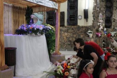 Devotos de Nossa Senhora Aparecida lotaram o SantuÃ¡rio para o 6Âº dia da Novena da Padroeira