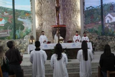 Devotos de Nossa Senhora Aparecida lotaram o SantuÃ¡rio para o 6Âº dia da Novena da Padroeira