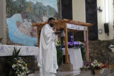 Com a participaÃ§Ã£o da secretaria de SaÃºde em alusÃ£o ao outubro rosa aconteceu o 7Âº dia da Novena da Padroeira em Laranjeiras do Sul