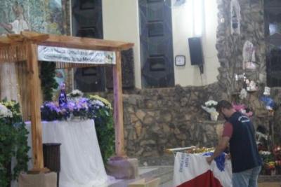 PenÃºltimo dia da Novena da padroeira, em Laranjeiras do Sul, foi marcada pela emoÃ§Ã£o dos devotos