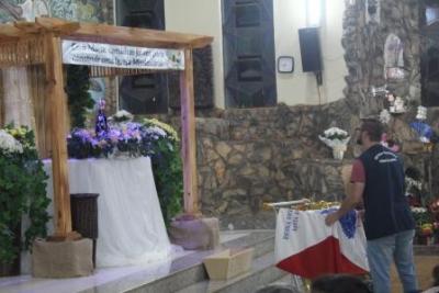 PenÃºltimo dia da Novena da padroeira, em Laranjeiras do Sul, foi marcada pela emoÃ§Ã£o dos devotos
