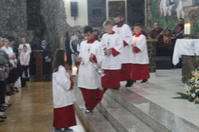 PenÃºltimo dia da Novena da padroeira, em Laranjeiras do Sul, foi marcada pela emoÃ§Ã£o dos devotos