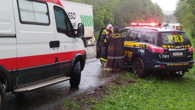 Laranjeiras: Dois acidentes na BR 277 deixa saldo de uma pessoa morta e sete feridas