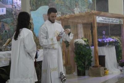 Nem a Chuva atrapalhou a FÃ© dos filhos de Nossa Senhora, que lotaram o SantuÃ¡rio para o Ãºltimo dia da Novena da Padroeira
