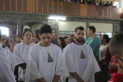 Missa Solene de Aparecida em Laranjeiras do Sul (12/10) teve a participaÃ§Ã£o da RÃ¡dio da FamÃ­lia