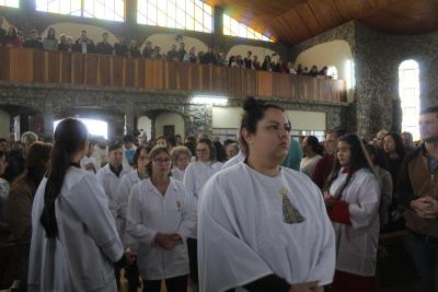 Missa Solene de Aparecida em Laranjeiras do Sul (12/10) teve a participaÃ§Ã£o da RÃ¡dio da FamÃ­lia