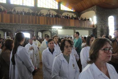 Missa Solene de Aparecida em Laranjeiras do Sul (12/10) teve a participaÃ§Ã£o da RÃ¡dio da FamÃ­lia